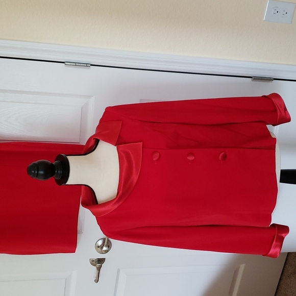 Danny & Nicole Dresses & Skirts - Danny & Nicole Red Two Piece Outfit